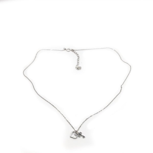 Колье Фиделис - Серебро 925, Фианит (арт. C1CQ3766)