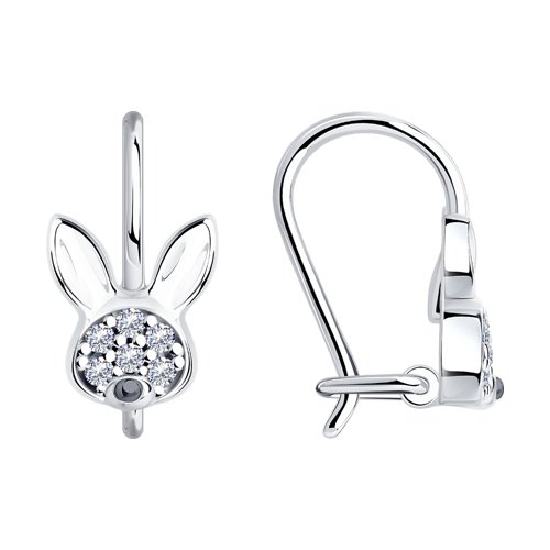 Серьги Diamant - Серебро 925, Фианит (арт. 94-120-00986-1)