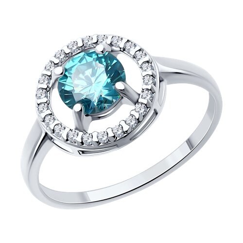 Кольцо SOKOLOV - Серебро 925, Фианит (арт. 94013879)