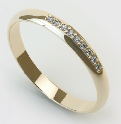 Кольцо ЮП Цитрин - Золото 585, Фианит (арт. ОК30009)