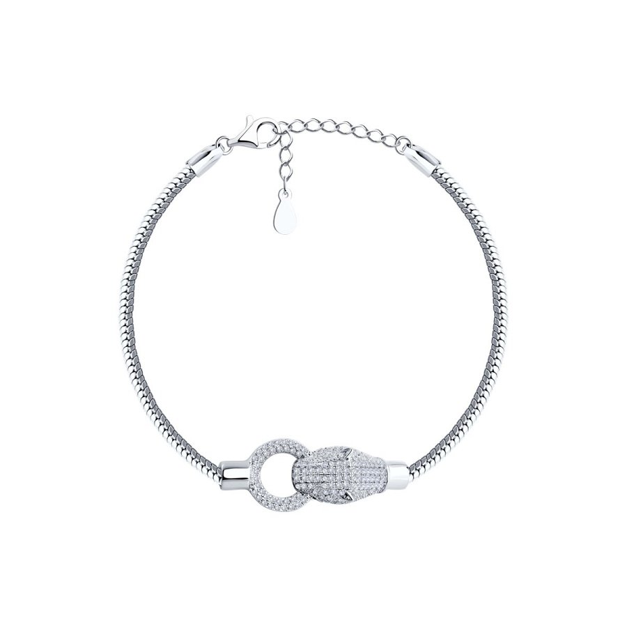 Браслет SOKOLOV - Серебро 925, Фианит (арт. 94051218-91)