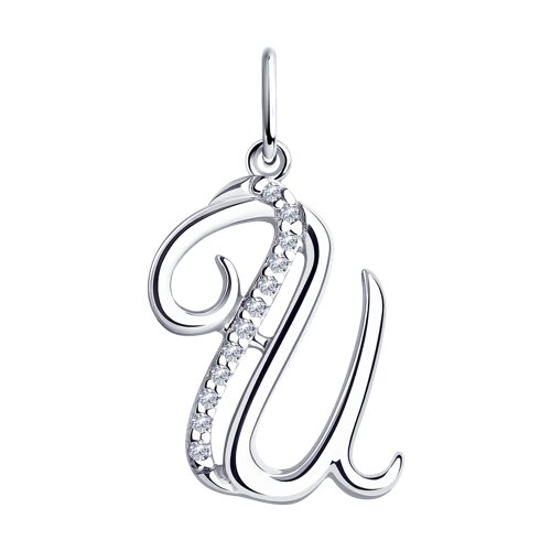 Подвеска Diamant - Серебро 925, Фианит (арт. 94-130-01423-1)