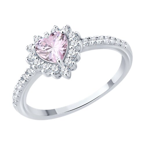 Кольцо SOKOLOV - Серебро 925, Фианит (арт. 94014487-91)