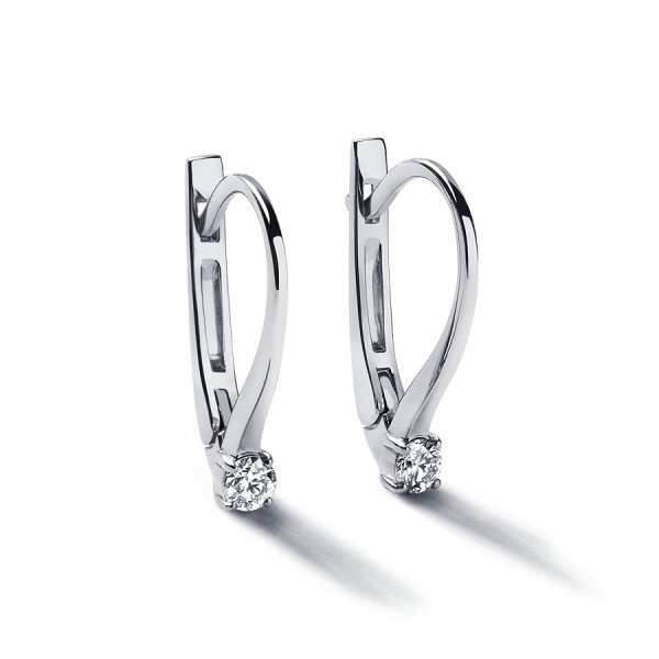 Серьги Platinum Lab. - Платина 950 (арт. ПС-008-01)