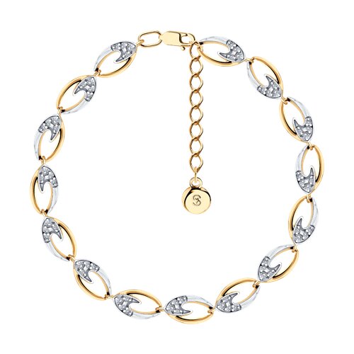 Браслет SOKOLOV - Серебро 925, Фианит (арт. 93050120)