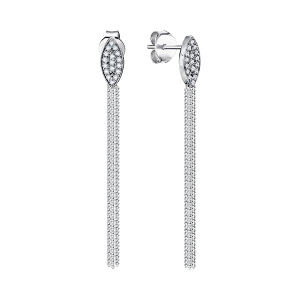 Серьги Talant - Серебро 925, Фианит (арт. 12-72-0001-26783)