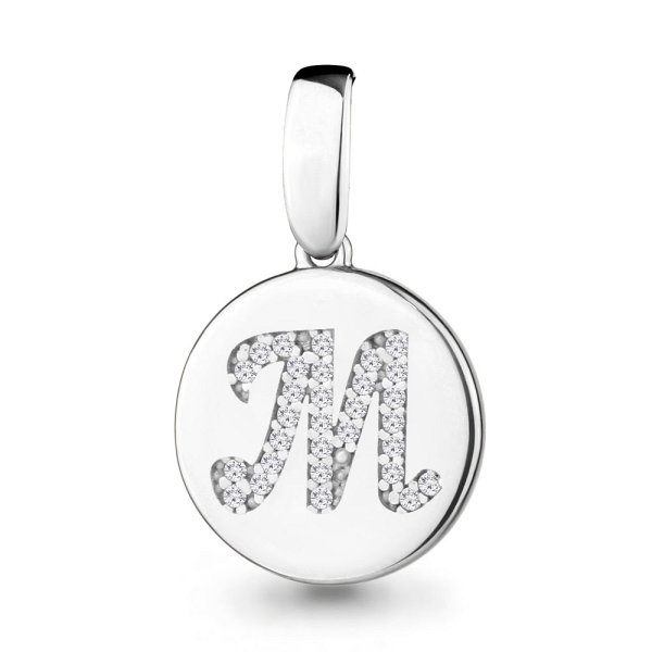 Подвеска Аквамарин - Серебро 925, Фианит (арт. 24025А.5)