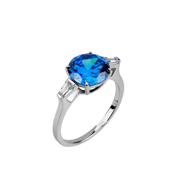 Кольцо Фиделис - Серебро 925, Фианит (арт. B03131CR)