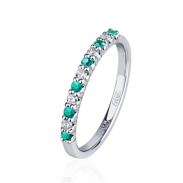 Кольцо Platinum Lab. - Платина 950 (арт. ПК-044ИБр-02)