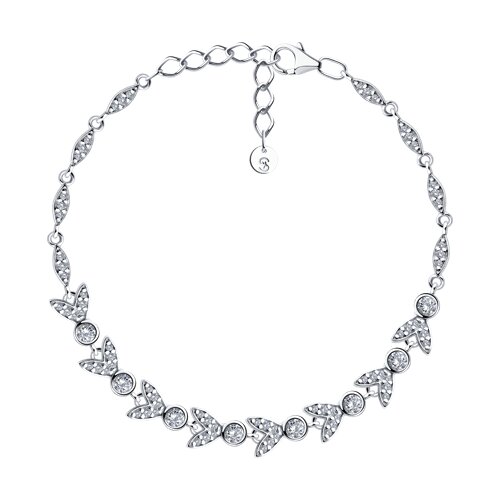 Браслет SOKOLOV - Серебро 925, Фианит (арт. 94051237)