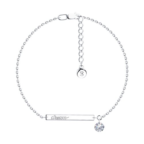 Браслет SOKOLOV - Серебро 925, Фианит (арт. 94050759)