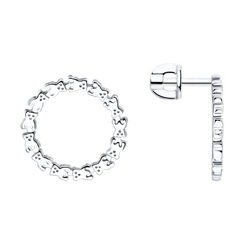 Серьги SOKOLOV - Серебро 925 (арт. 94026009)