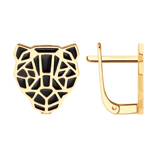 Серьги SOKOLOV - Золото 585, Эмаль (арт. 0200584)