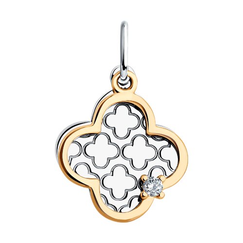 Подвеска Diamant - Серебро 925, Фианит (арт. 94-130-02101-2)