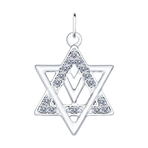 Подвеска SOKOLOV - Серебро 925, Фианит (арт. 94031731)