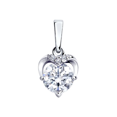 Подвеска Diamant - Серебро 925, Фианит (арт. 94-130-00730-2)