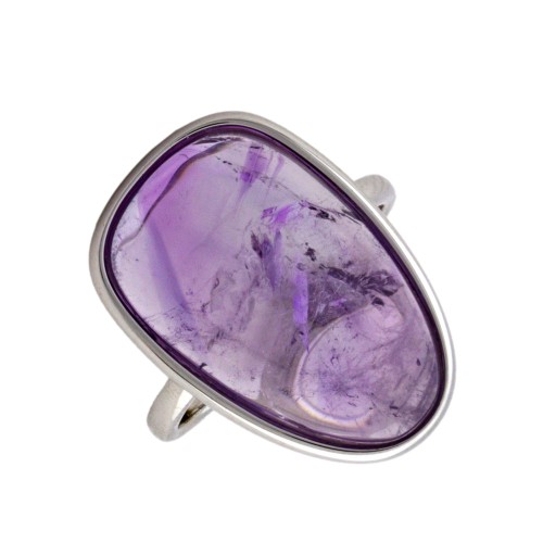 Кольцо ООО "Сильвер Скай" - Серебро 925, Аметист (арт. SR2451-A)