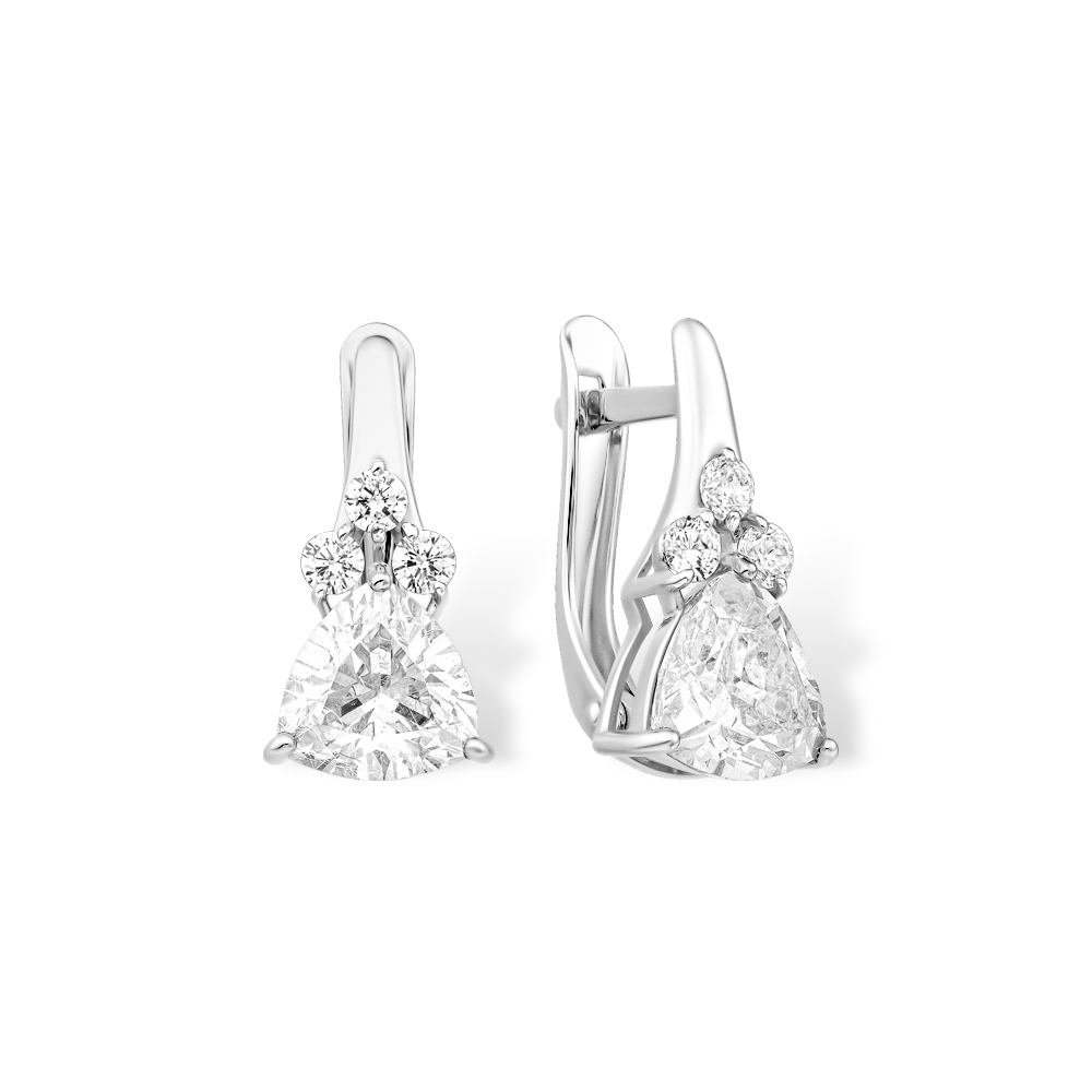 Серьги EFREMOV - Серебро 925, Фианит (арт. 12100112585-501)