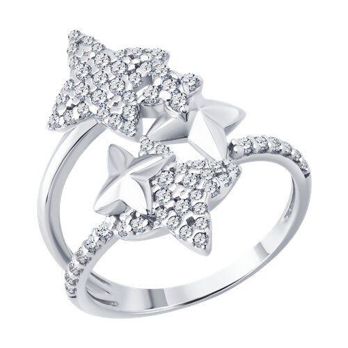 Кольцо SOKOLOV - Серебро 925, Фианит (арт. 94014661)