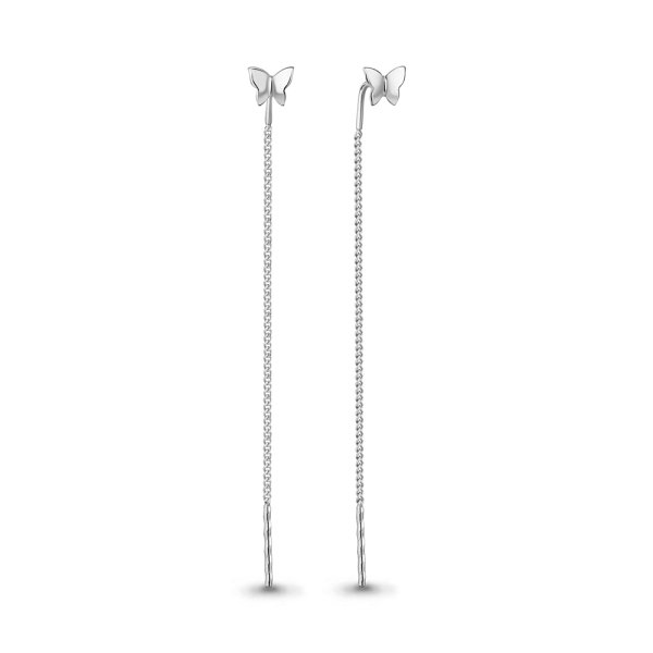 Серьги Аквамарин - Серебро 925 (арт. 34717.5)