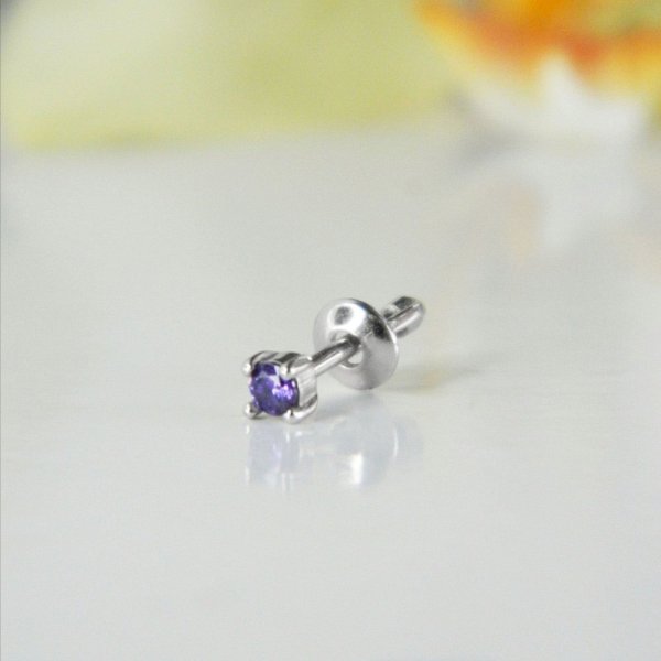 Серьга Галатея - Серебро 925, Фианит (арт. 3003.6)