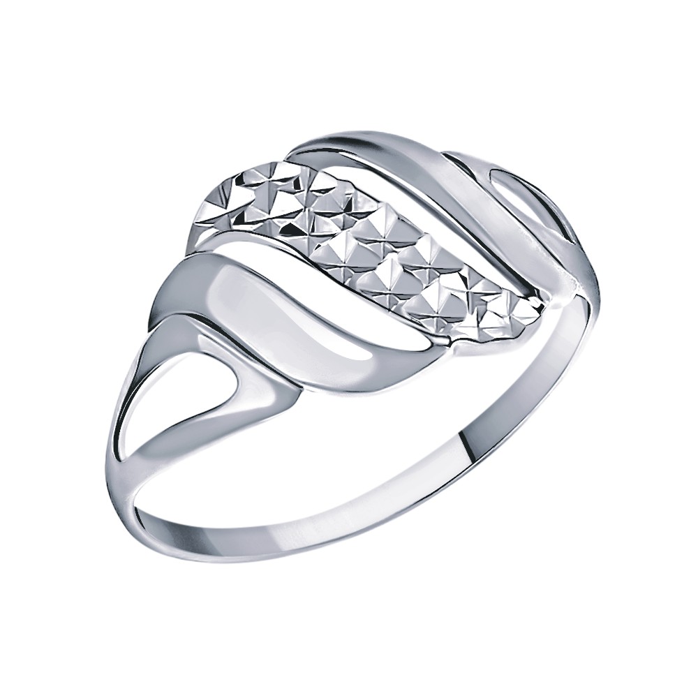 Кольцо Атолл - Серебро 925 (арт. 10004а-925)