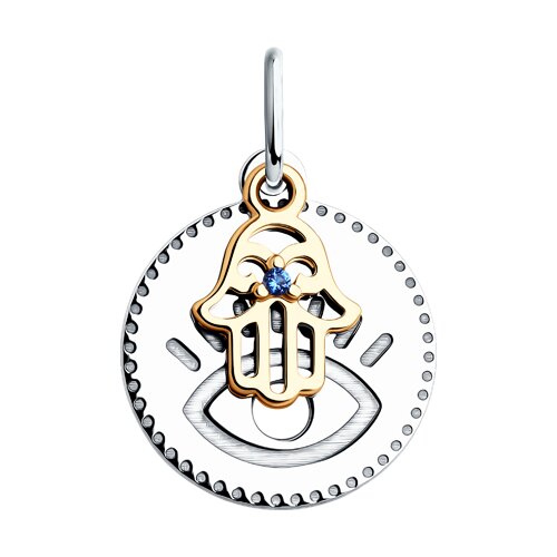 Подвеска Diamant - Серебро 925, Фианит (арт. 94-130-02108-2)