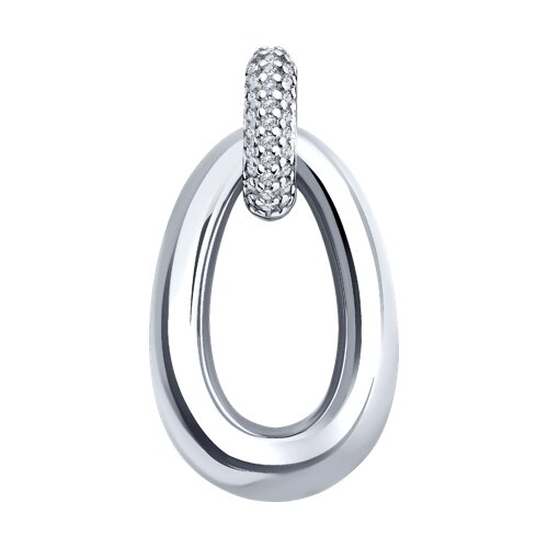 Подвеска Diamant - Серебро 925, Фианит (арт. 94-130-01834-1)