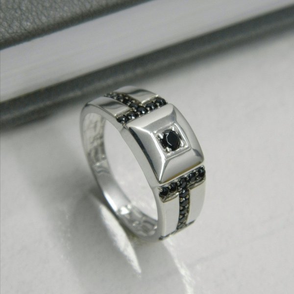 Кольцо Галатея - Серебро 925, Фианит (арт. 2744.2)