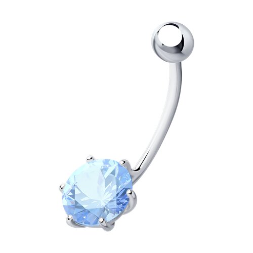 Пирсинг SOKOLOV - Серебро 925, Фианит (арт. 94060040)