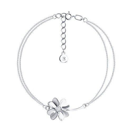 Браслет SOKOLOV - Серебро 925, Фианит (арт. 94050046)