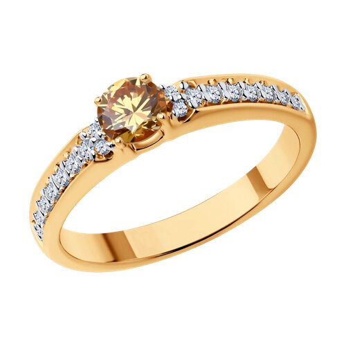 Кольцо Diamant - Серебро 925, Фианит (арт. 93-110-01604-2)