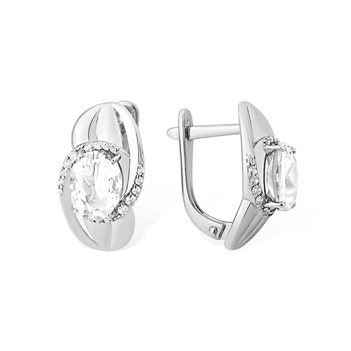 Серьги EFREMOV - Серебро 925, Фианит (арт. 1210015106-501)