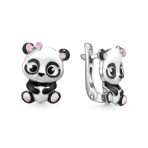 Серьги Мириада - Серебро 925, Эмаль (арт. 902022733)