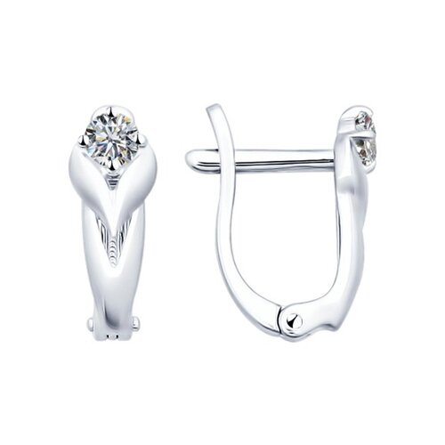 Серьги SOKOLOV - Серебро 925, Фианит (арт. 94021824)