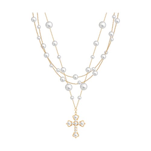 Колье SOKOLOV - Серебро 925, Жемчуг синтетический (арт. 93070152)