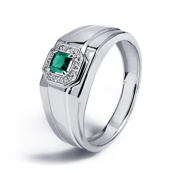 Кольцо Platinum Lab. - Платина 950 (арт. ПК-277И-01)