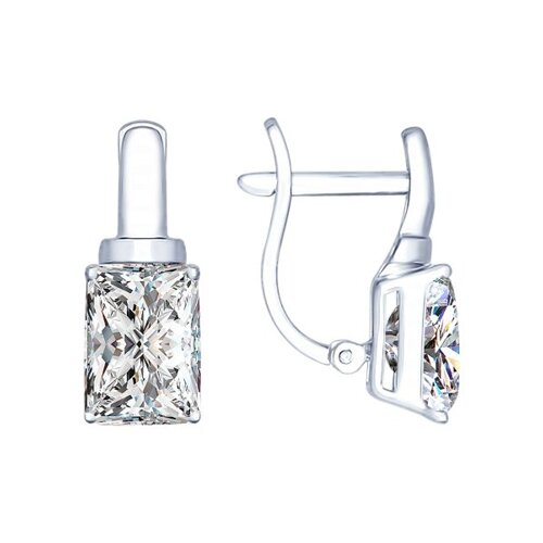 Серьги SOKOLOV - Серебро 925, Фианит (арт. 94022276)