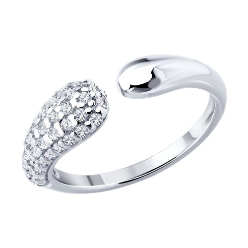 Кольцо SOKOLOV - Серебро 925, Фианит (арт. 94014835)