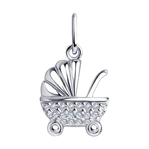 Подвеска Diamant - Серебро 925, Фианит (арт. 94-130-01164-1)