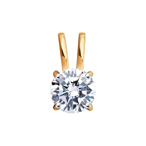 Подвеска SOKOLOV - Золото 375, Фианит (арт. 31-130-02546-1)