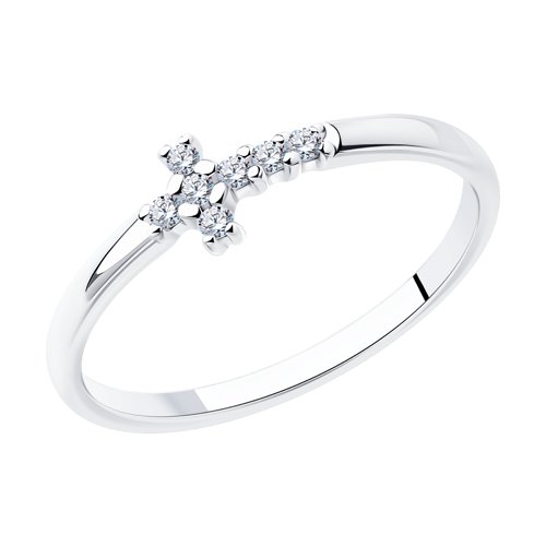 Кольцо SOKOLOV - Серебро 925, Фианит (арт. 94013298)