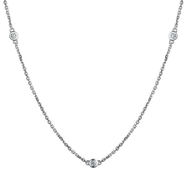 Колье Platinum Lab. - Платина 950 (арт. ПХ-025-01)