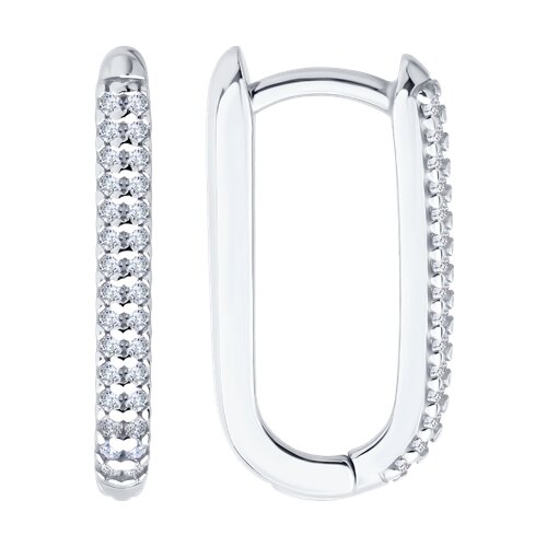 Серьги SOKOLOV - Серебро 925, Фианит (арт. 94027073)