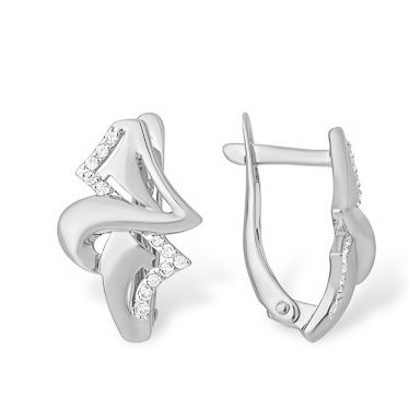 Серьги EFREMOV - Серебро 925, Фианит (арт. 12100112190-501)