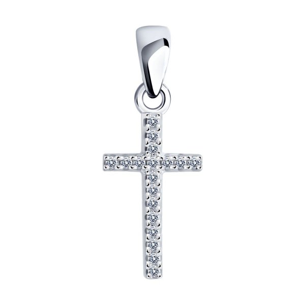 Подвеска SOKOLOV - Серебро 925, Фианит (арт. 94033177-91)