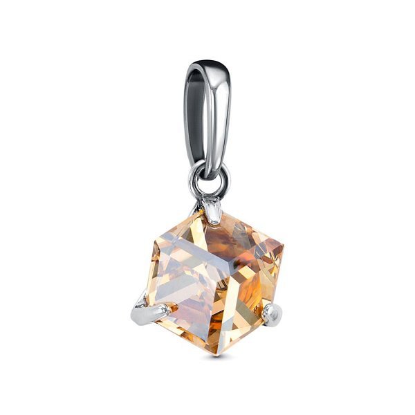 Подвеска Красная пресня - Серебро 925, Стекло (арт. 53613186-11)