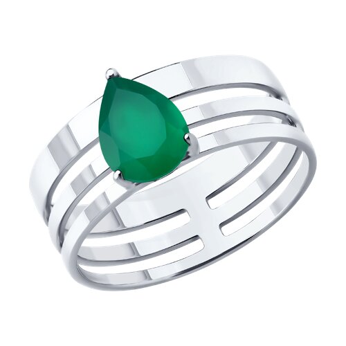 Кольцо SOKOLOV - Серебро 925, Агат (арт. 92014725)