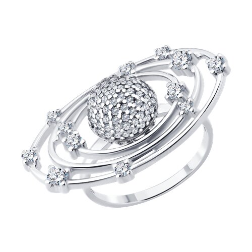 Кольцо SOKOLOV - Серебро 925, Фианит (арт. 94014825)