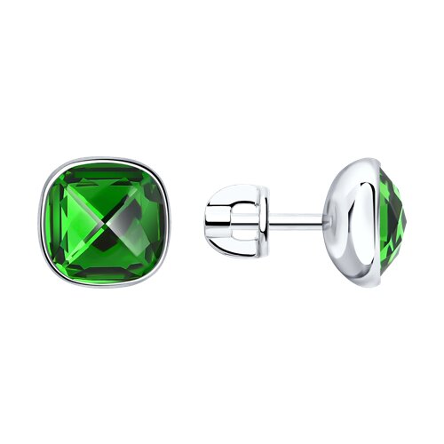 Серьги SOKOLOV - Серебро 925, Swarovski (арт. 94022056)